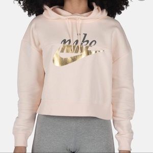 NWT NIKE CROPPED HOODIE